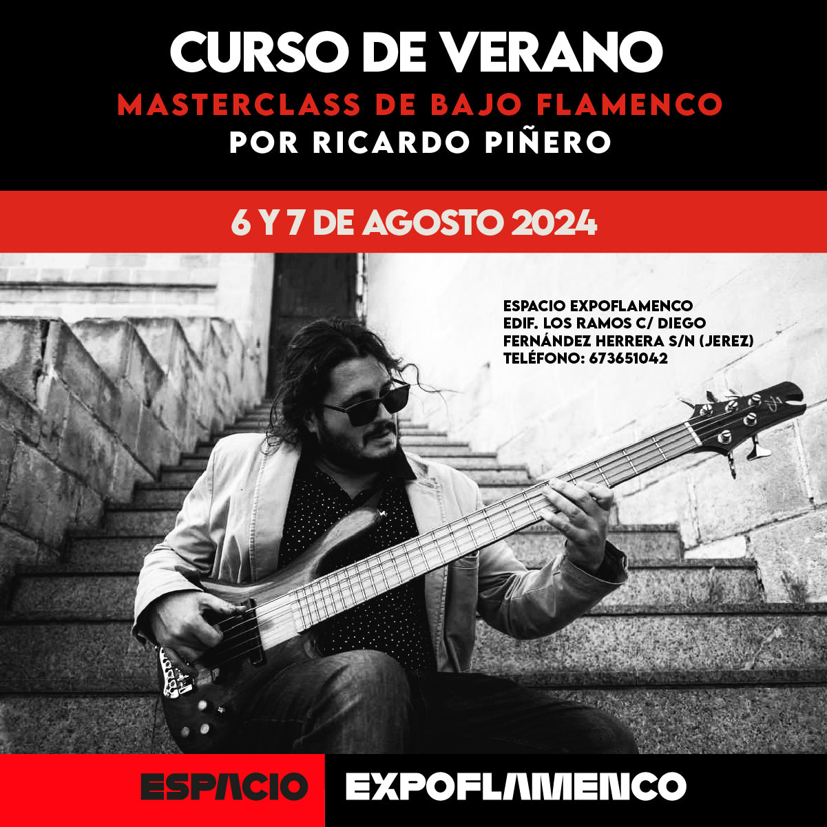 Masterclass de bajo eléctrico flamenco