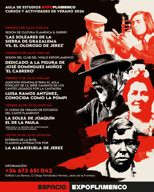 Sesión del club del vinilo Expoflamenco - Dedicado a la figura de José Domínguez Muñoz "El Cabrero"