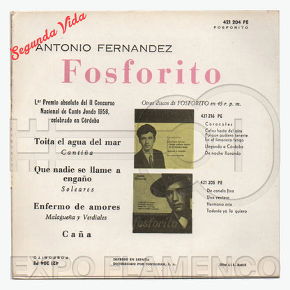 Fosforito - 1st Prize II National Competition of Cante Jondo 1956