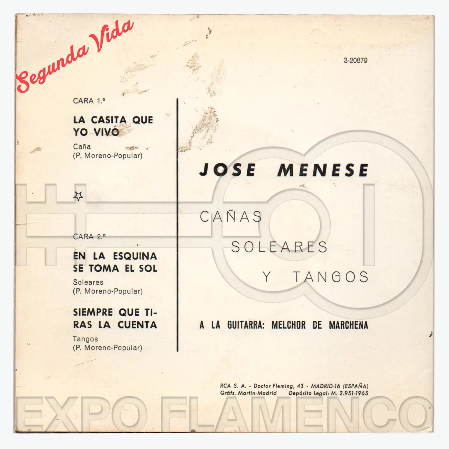 José Menese - Cañas, Soleares and Tangos