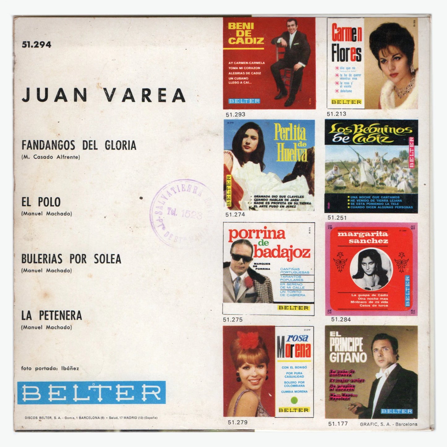 Juan Varea - Fandangos of Gloria