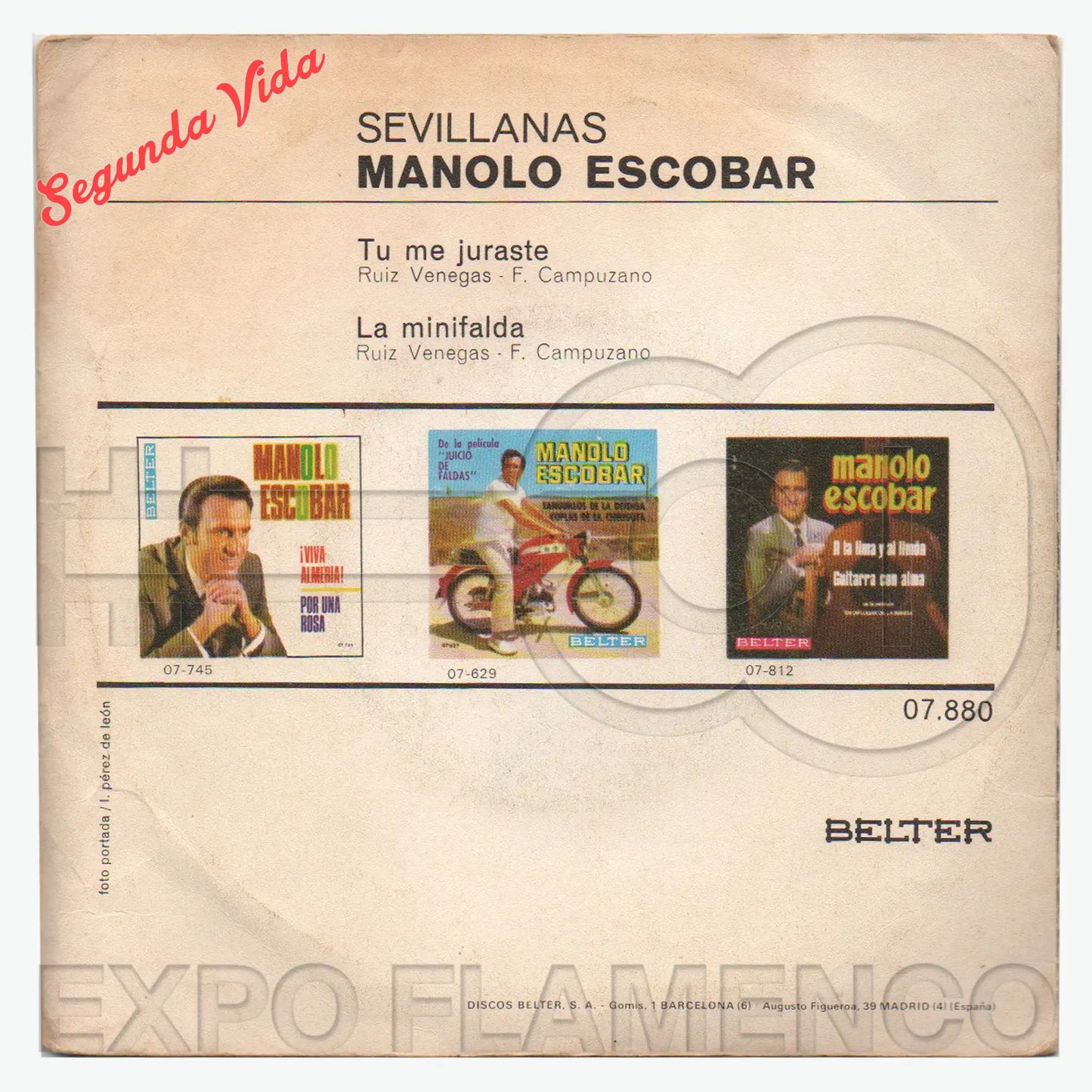 Manolo Escobar - Sevillanas - You swore to me