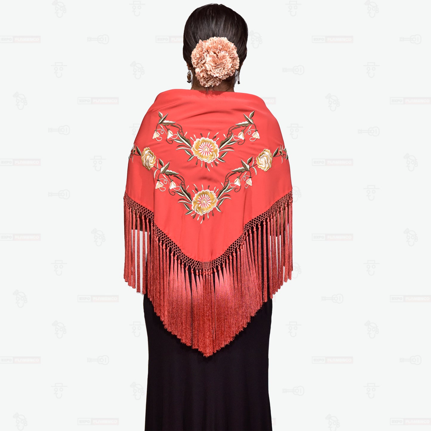 Fringed Air Shawl