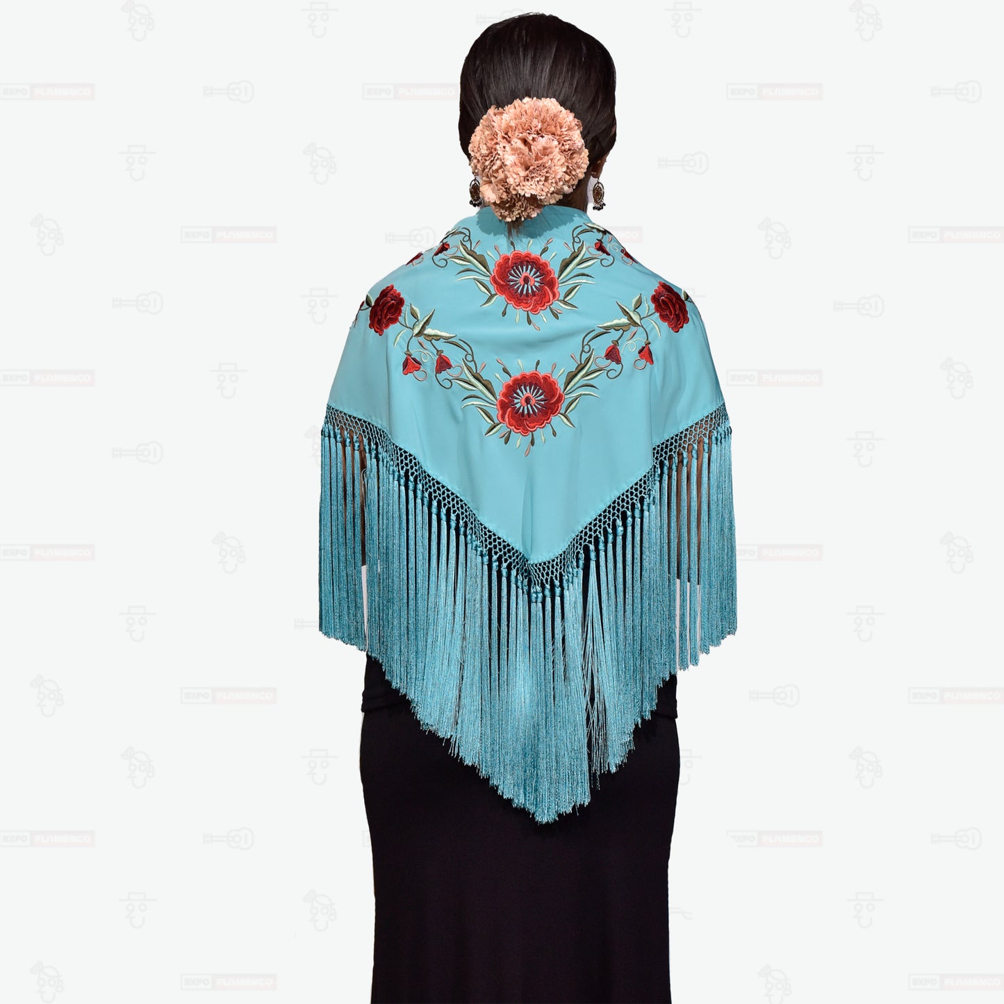 Fringed Air Shawl