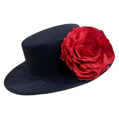Sombrero Cordobés con ramillete de Flores