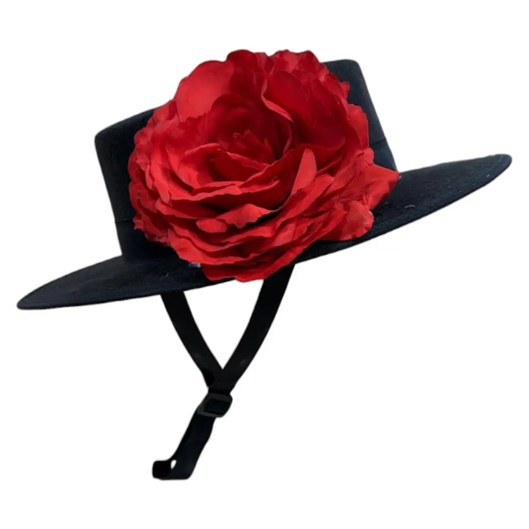 Sombrero Cordobés con ramillete de Flores