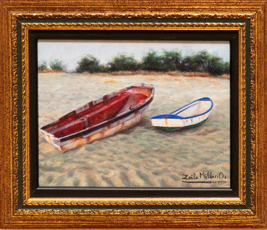 Zoilo Millán - Boats in the Sand II