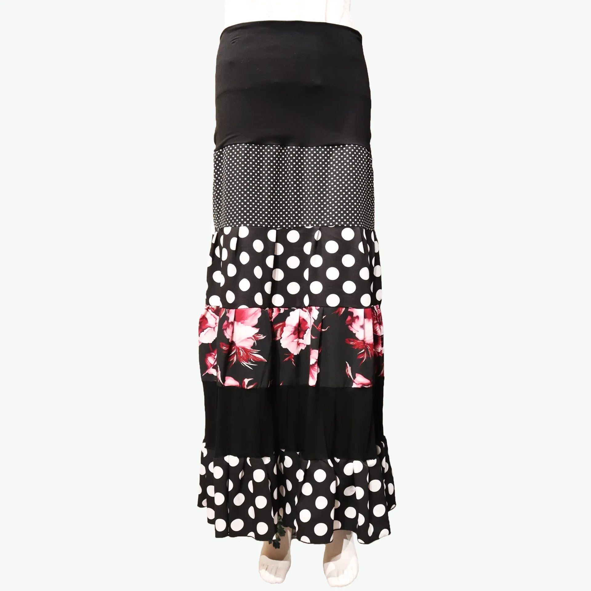 Falda Canastera flor buganvilla – ExpoFlamenco Tu tienda de