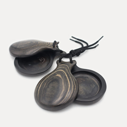 Castanets of the South - Professionals with case - Veined Granadillo Nº5 - Special for Teachers