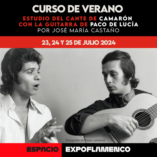 Curso de estudio del cante de Camarón con la guitarra de Paco de Lucia