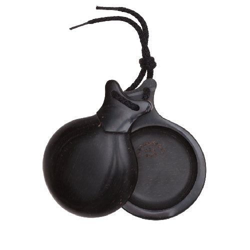 Professional Castanets made of Veined Granadillo