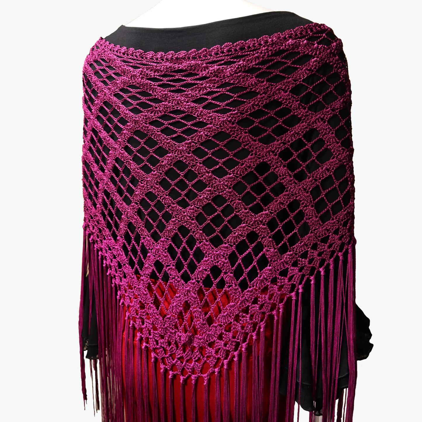 Crochet shawl