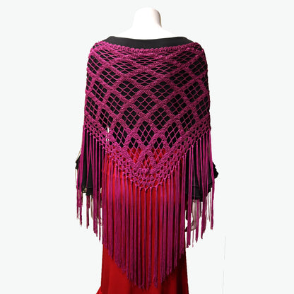 Crochet shawl