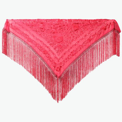 Chiffon shawl - Red