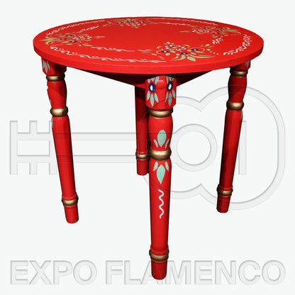 Seville Table + 4 Seville Chairs (Red)