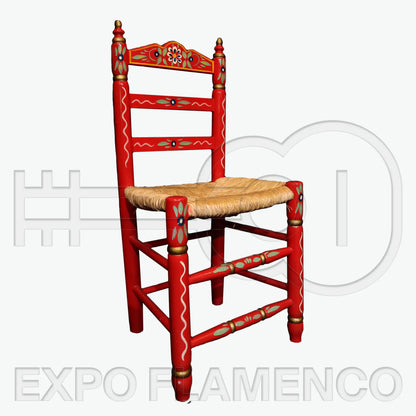 Seville Table + 4 Seville Chairs (Red)