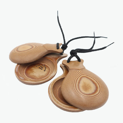 Castanets of the South - Professional with case - Caramel Fabric No. 5 D/C 