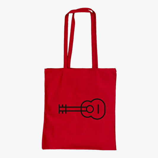 Tote Bag - ExpoFlamenco (Red) - Guitar