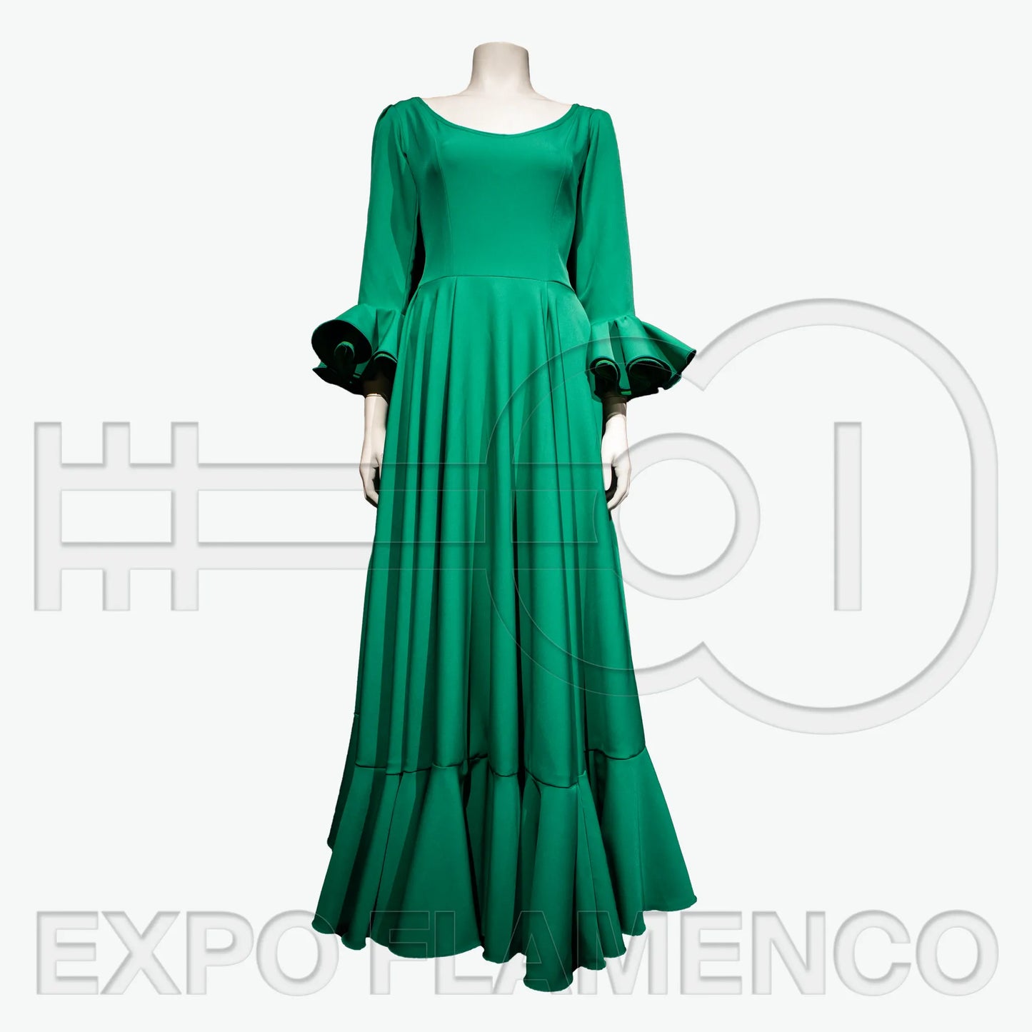 Green Moon Flamenco Dress