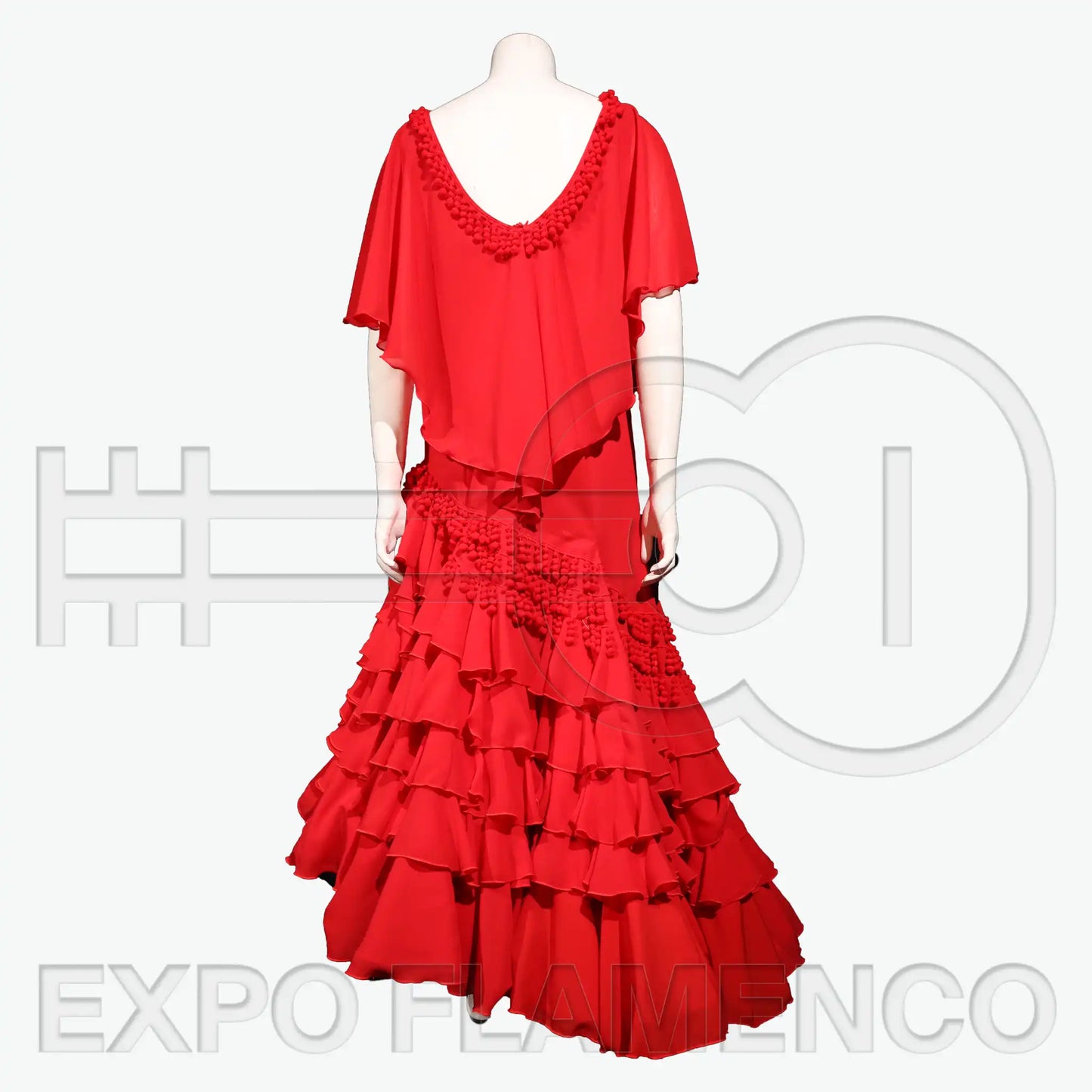 Traje de Flamenca Exclusivo Carmen de la Torre