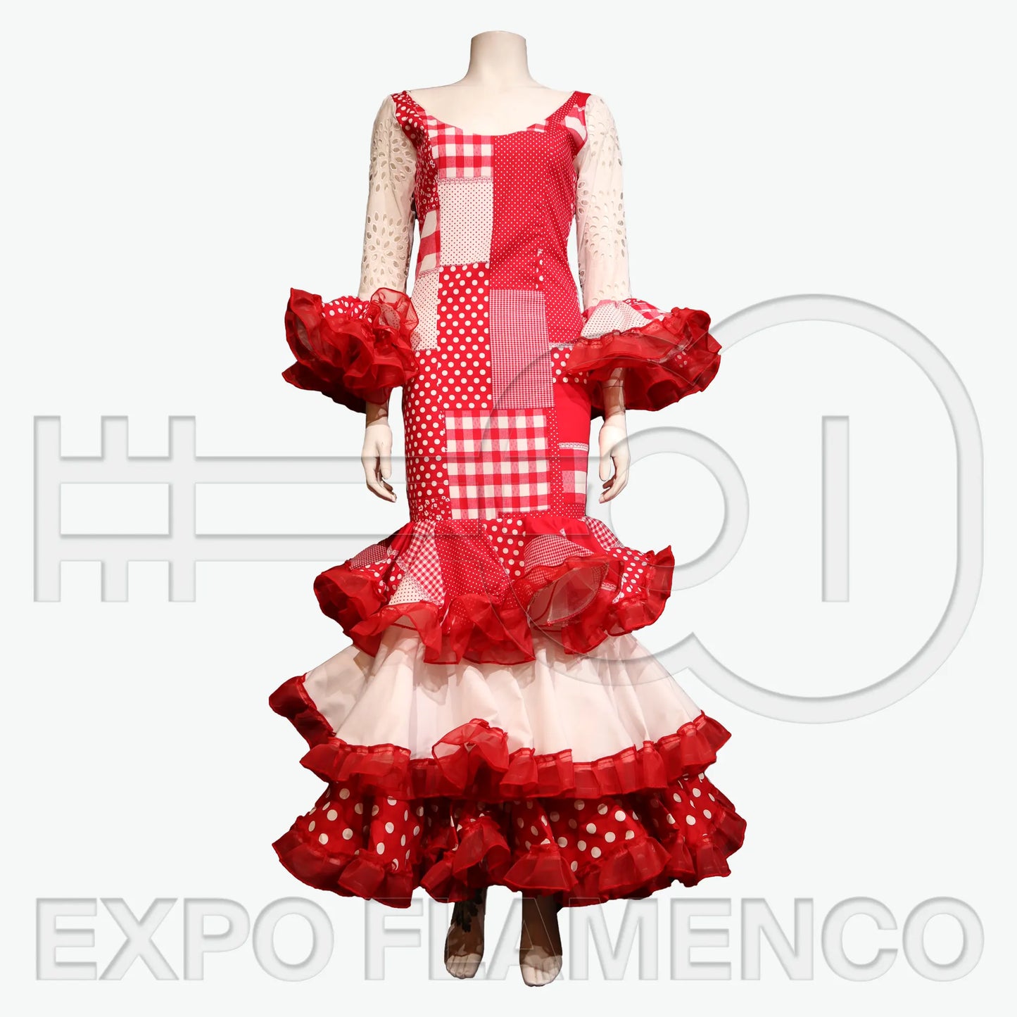 Patchwork Flamenco Dress