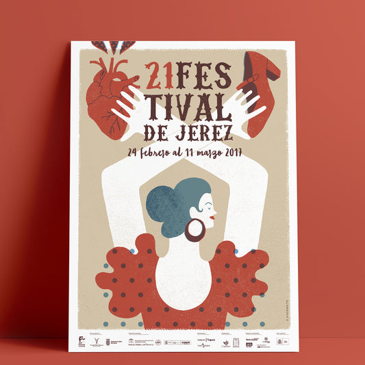 Poster - 21st Jerez Festival / Official Poster