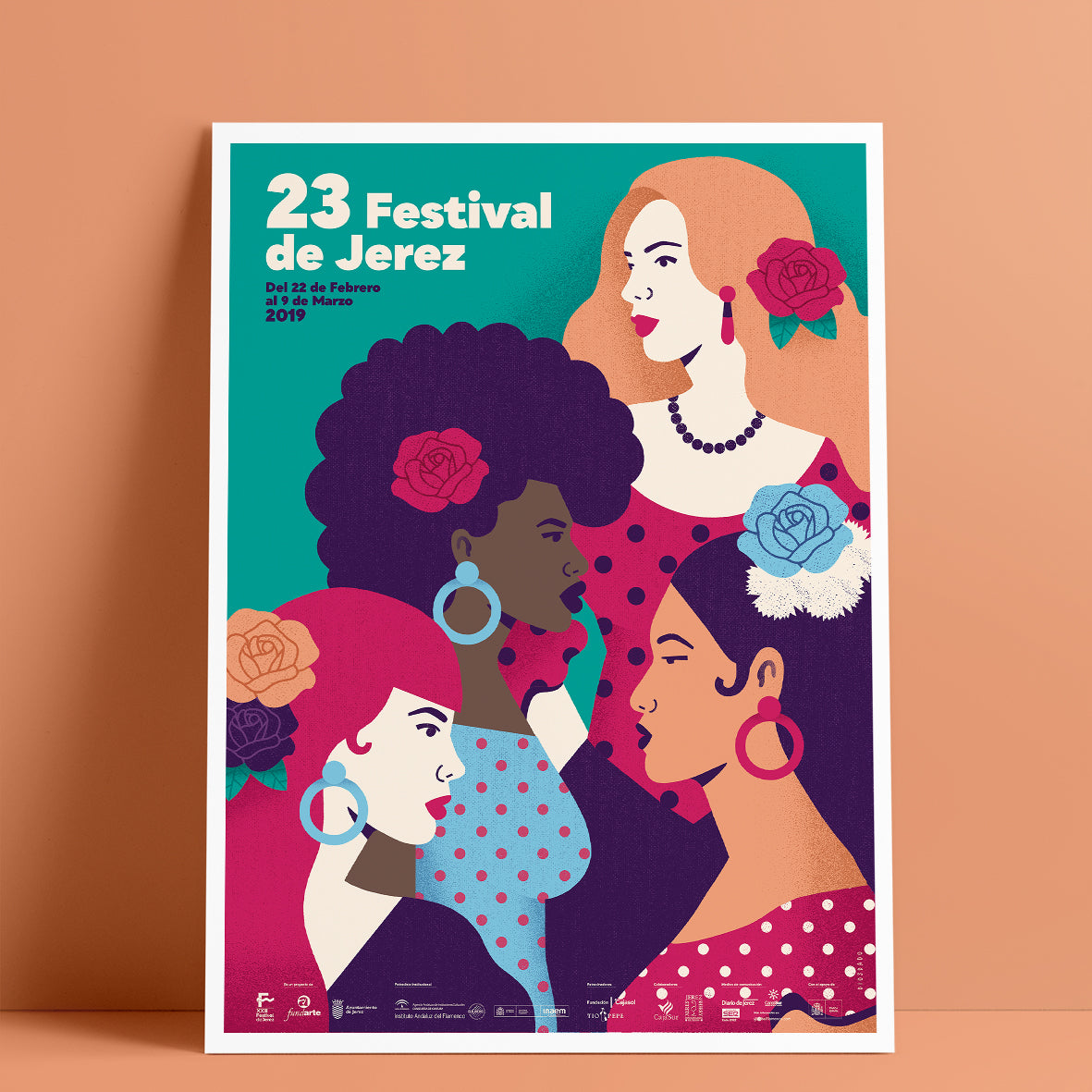 Poster - 23rd Jerez Festival / Official Poster