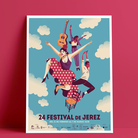 Poster - 24th Festival de Jerez / Official Poster