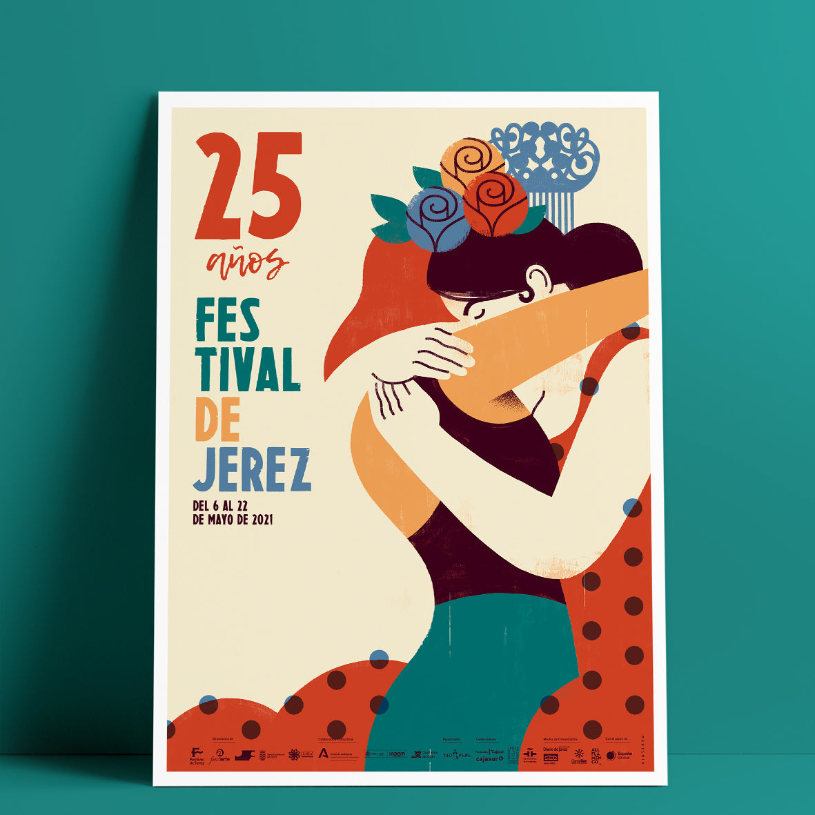 Poster - 25th Jerez Festival / Official Poster