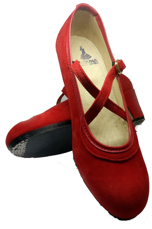 Molina Footwear - Espejo Model - Semi-professional red