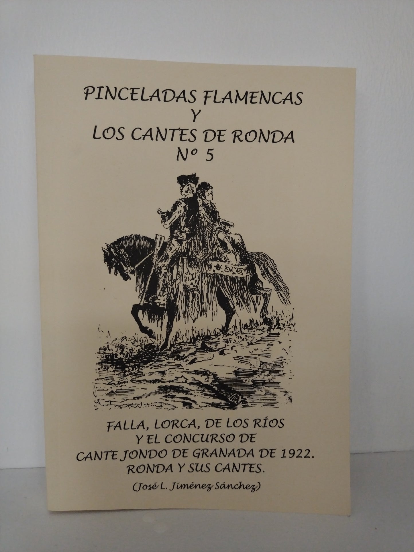 Flamenco brushstrokes and the songs of Ronda nº 5 - José L. Jiménez Sánchez