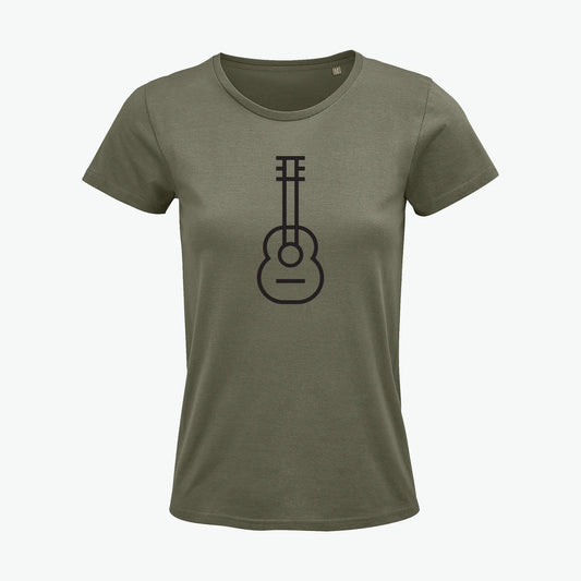 Woman Guitar T-shirt - ExpoFlamenco