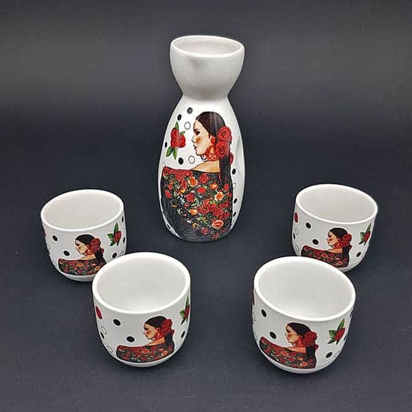 Sake Set - Flamenco Model